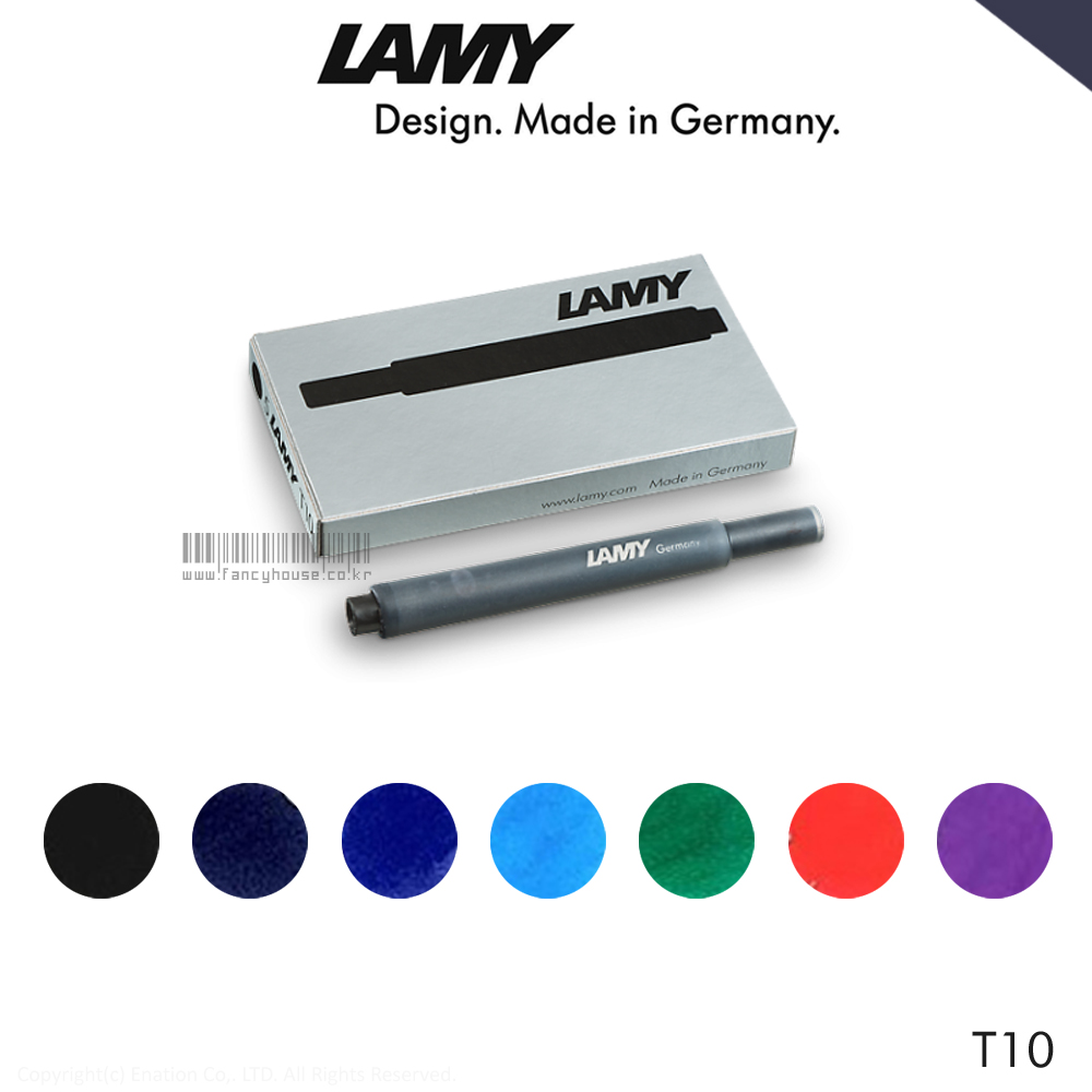 라미 T10 잉크 카트리지 1팩(5개입/색상선택)